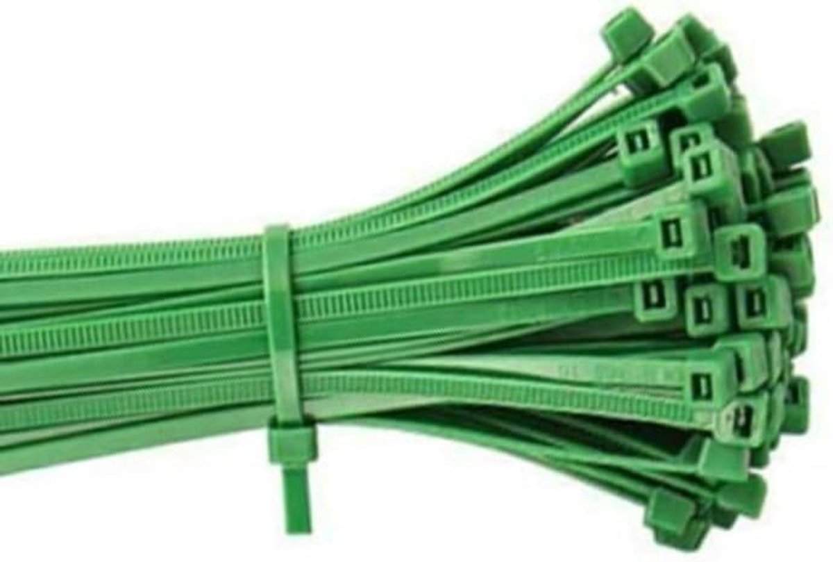 Kabelbinders voor tuin, kabelbinders en slangen, voor elektriciens en tuinieren (2,5 mm x 100 mm)