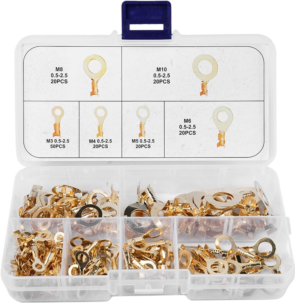 Platte ringen M3 M4 M5 M6 M8 M10 – assortiment messing pakkingen voor verschillende toepassingen, duurzaam en corrosiebestendig