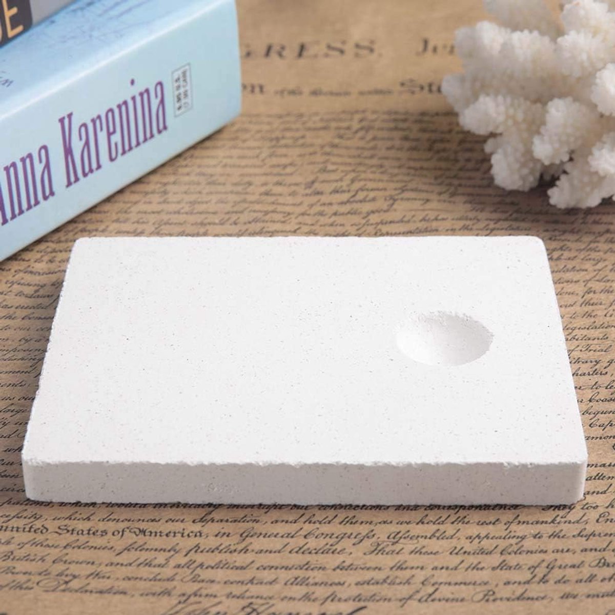 Refractaire Steen Voor Sieraden - Isolatie Flint - Compact en Lichtgewicht - Ideaal Voor Smeltlassen - ShopVlot
