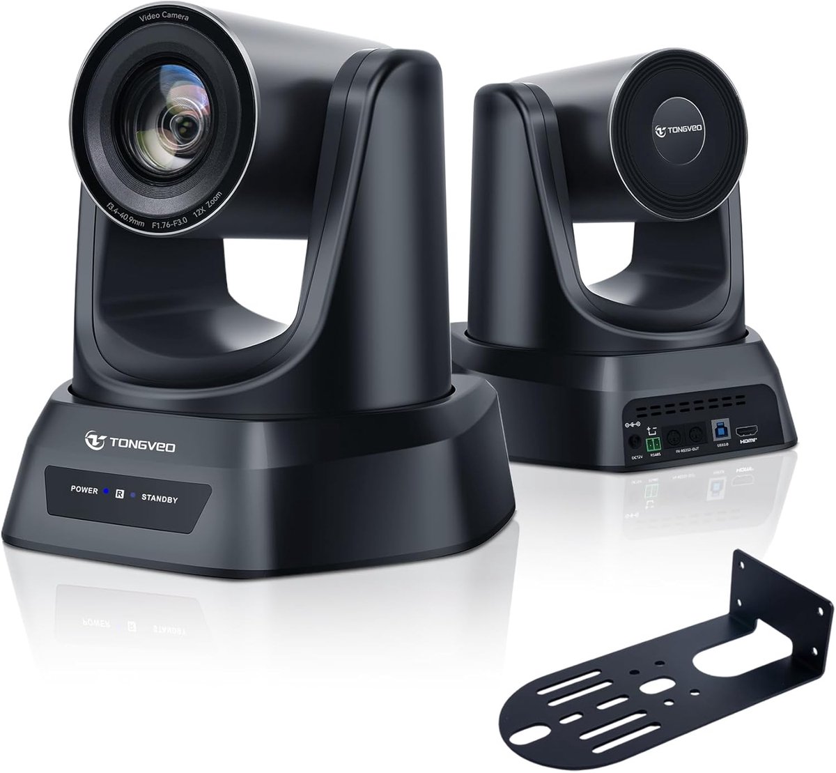 PTZ camera met AI auto-tracking - 12x optische zoom - 1080P 60fps - ideaal voor livestreaming - ShopVlot