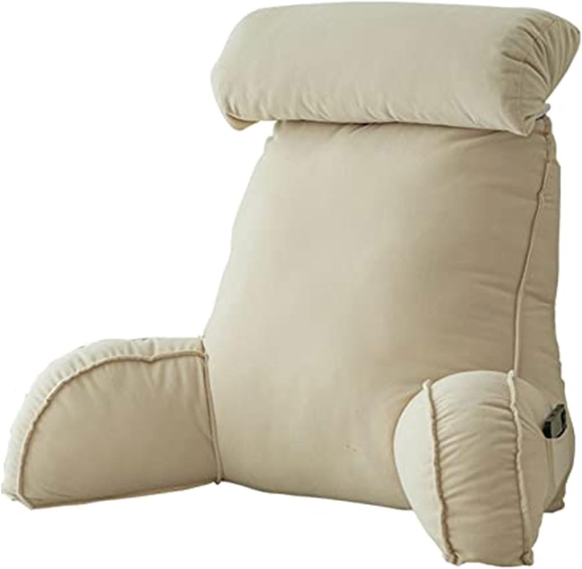 Leeskussen met Armsteun - Rugsteun Kussen met Geheugenschuim - Comfortabel voor Bedlezen - ShopVlot