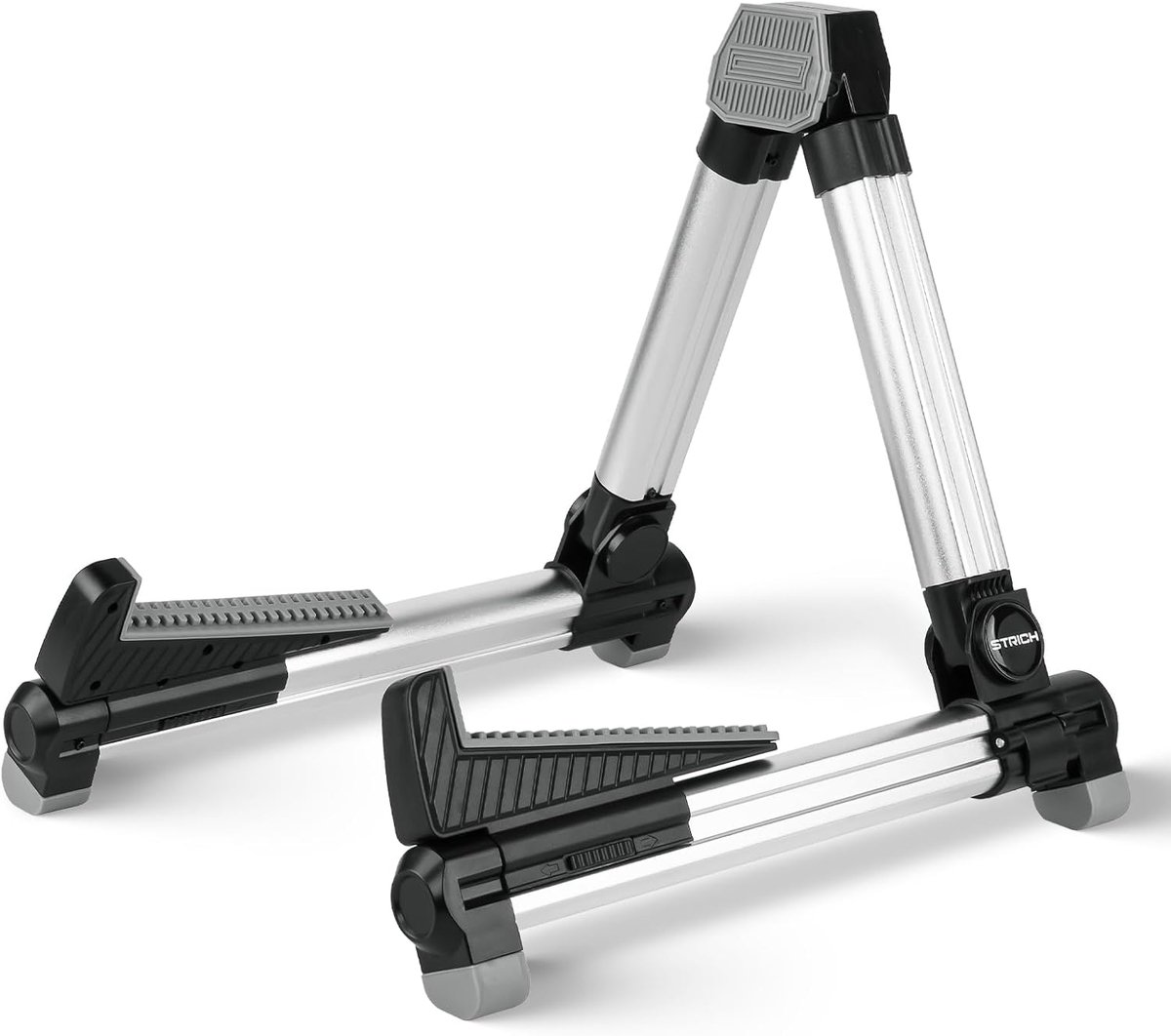 Gitaar A-Frame Stand - Aluminiumlegering - Wit - Stabiele ondersteuning voor uw gitaar - ShopVlot