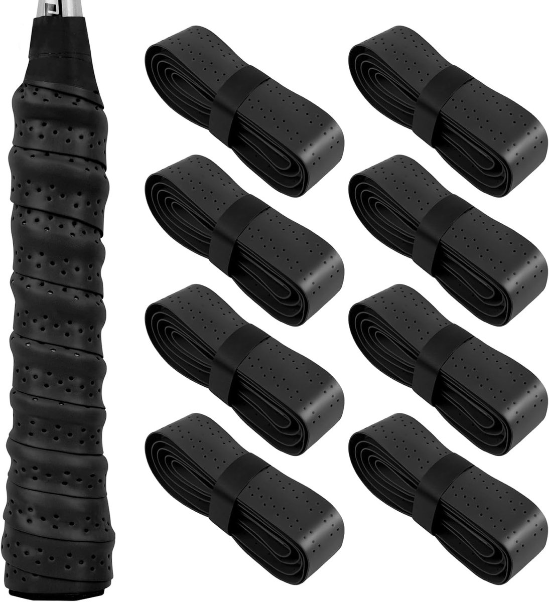 Badminton Racket Grip 25mm - PU Anti Slip Grip Tape - Super Absorberend - Voor optimale controle - ShopVlot