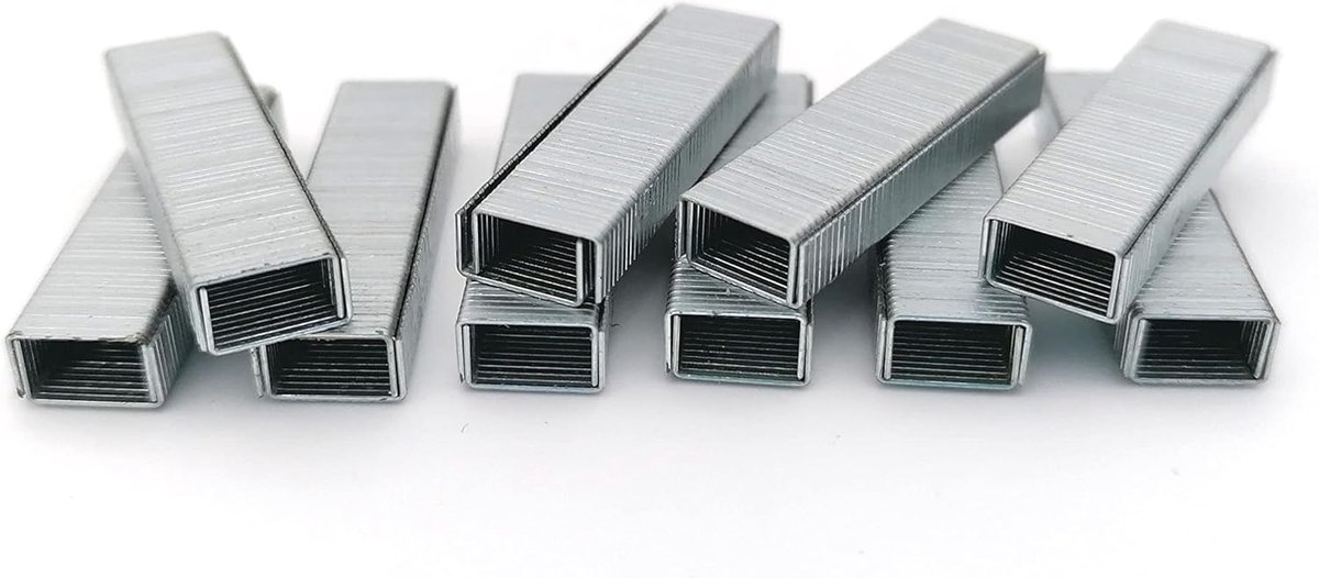 Heftigen 10.000 nietjes No. 6/4 - 10 dozen van 1000 nietjes - geschikt voor alle nietmachines - ShopVlot