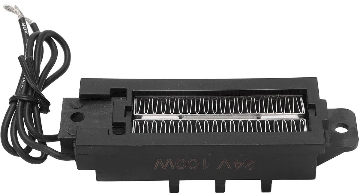 24v 100w PTC verwarmingsplaat - verwarmingselement met standaard - automatische temperatuurregeling - ShopVlot
