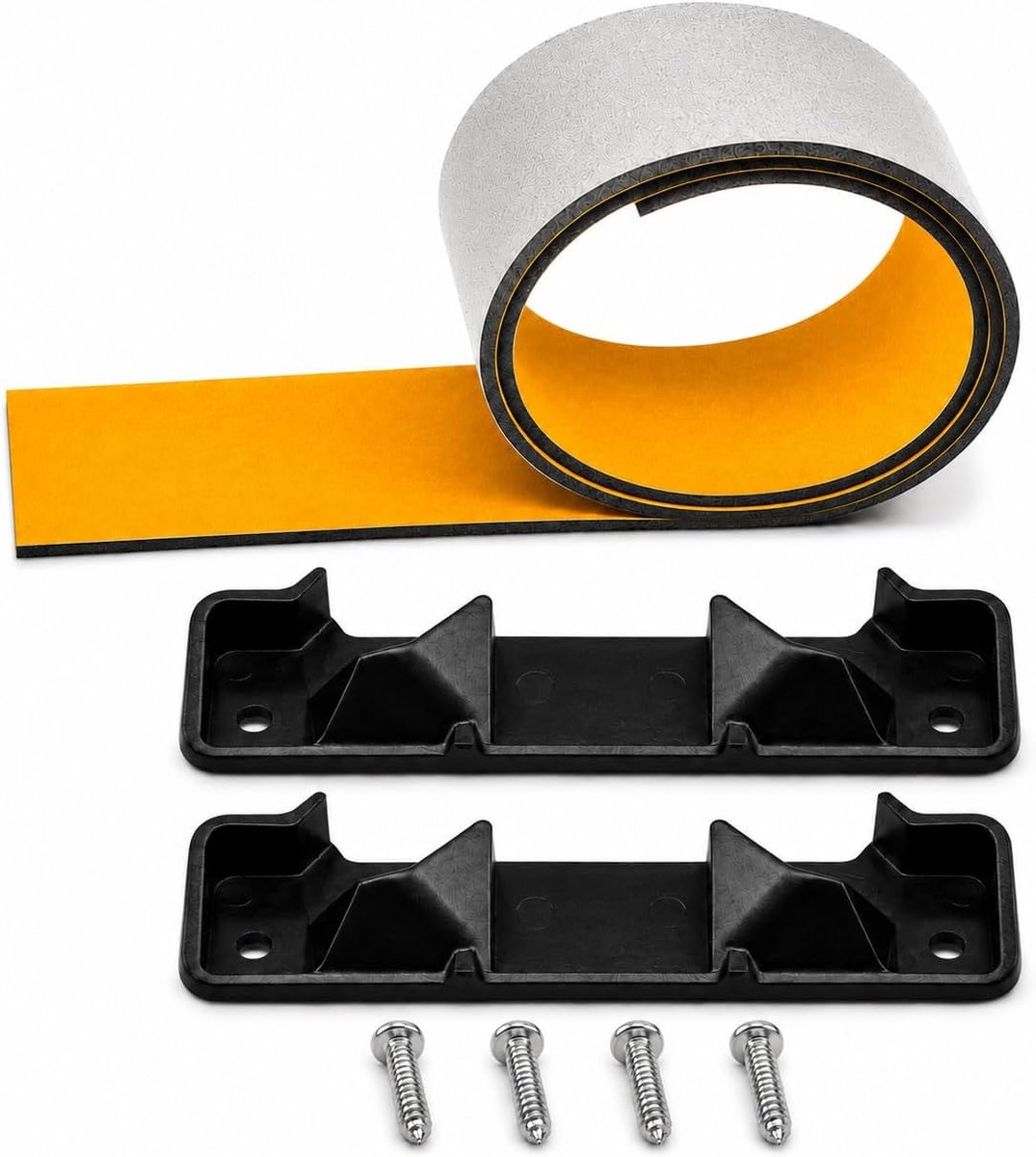Sluitplaatset VELUX GGU GPU - grijs typeplaat 2000-2013 - voor grote kunststof dakramen - eenvoudige reparatie - ShopVlot