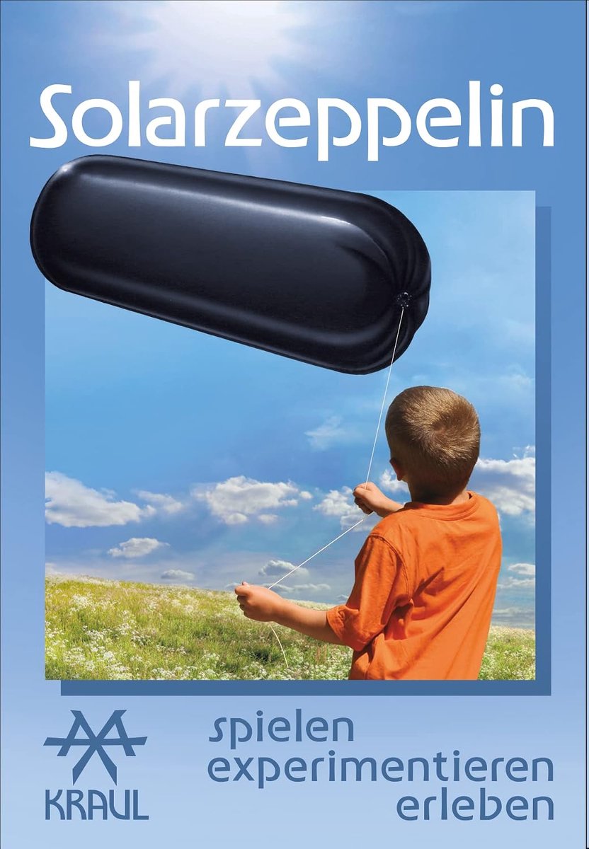 Zonneschijn experiment - Kraul 5702 zeppelin - Speelgoed voor kinderen - Ontdek zonne-energie - ShopVlot