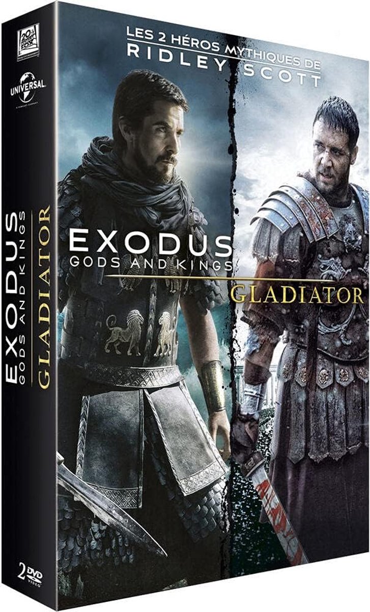 Filmcollectie - Ridley Scott - Exodus: Gods And Kings & Gladiator - epische verhalen - meeslepende kijkervaring - ShopVlot