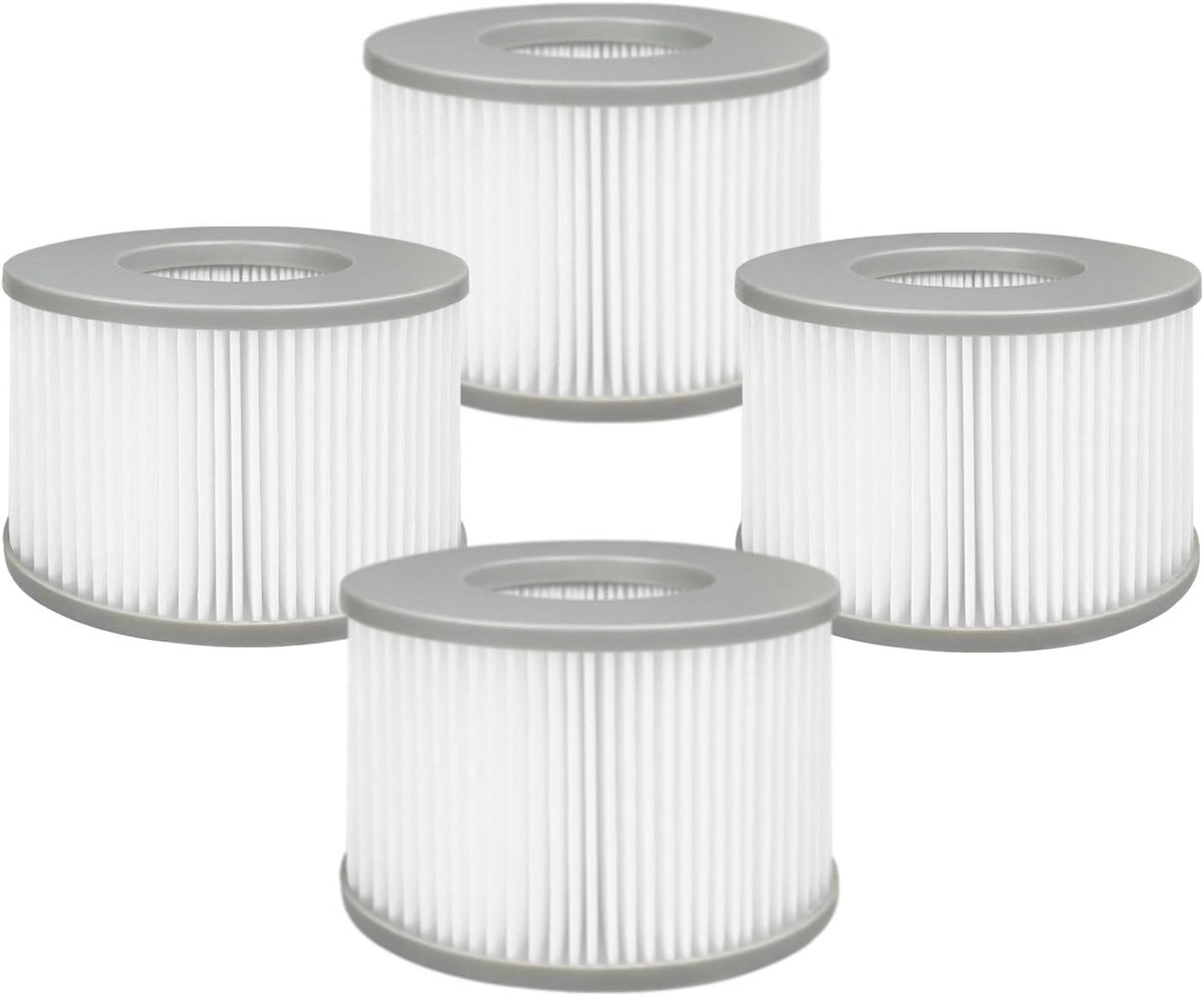 filterpatronen 6,7 cm x 10,6 cm - vervangingsfilters - voor spa en opblaasbare modellen - houdt water schoon - ShopVlot