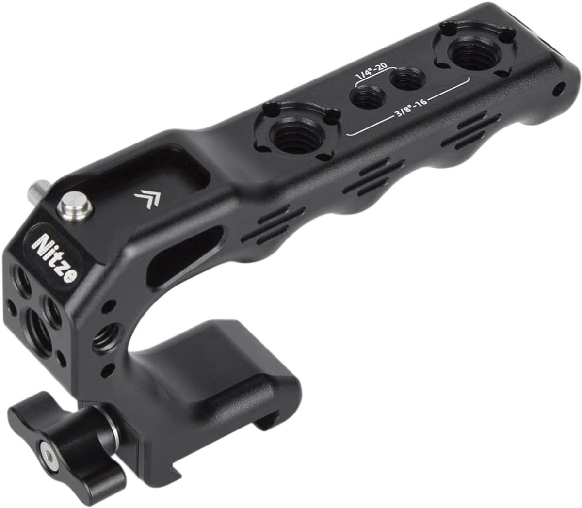 NATO top handle mini - lichtgewicht 140g - aluminium met koude schoen - ideaal voor cameracages - ShopVlot