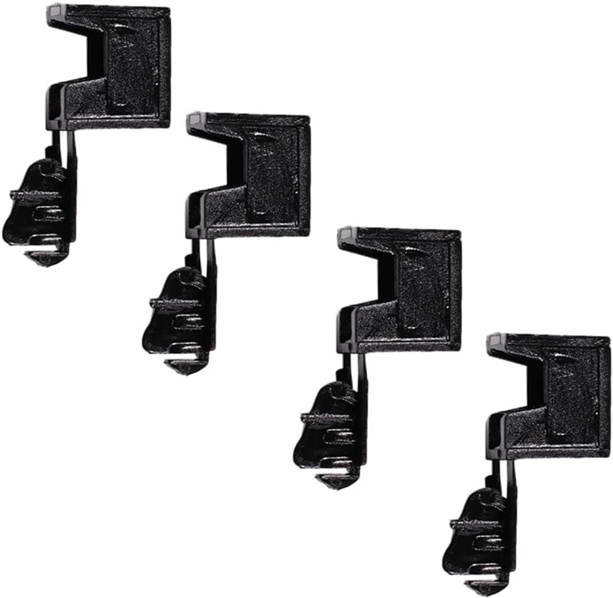 Decoratieve scharnierafdekking - 4 stuks - ABS materiaal - Beschermt de deurhendel van uw BMW 4 Serie - ShopVlot