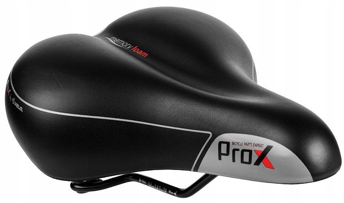 Velo Prox VL-6104S Fietszadel - Comfortabel met Geheugenschuim en Veer