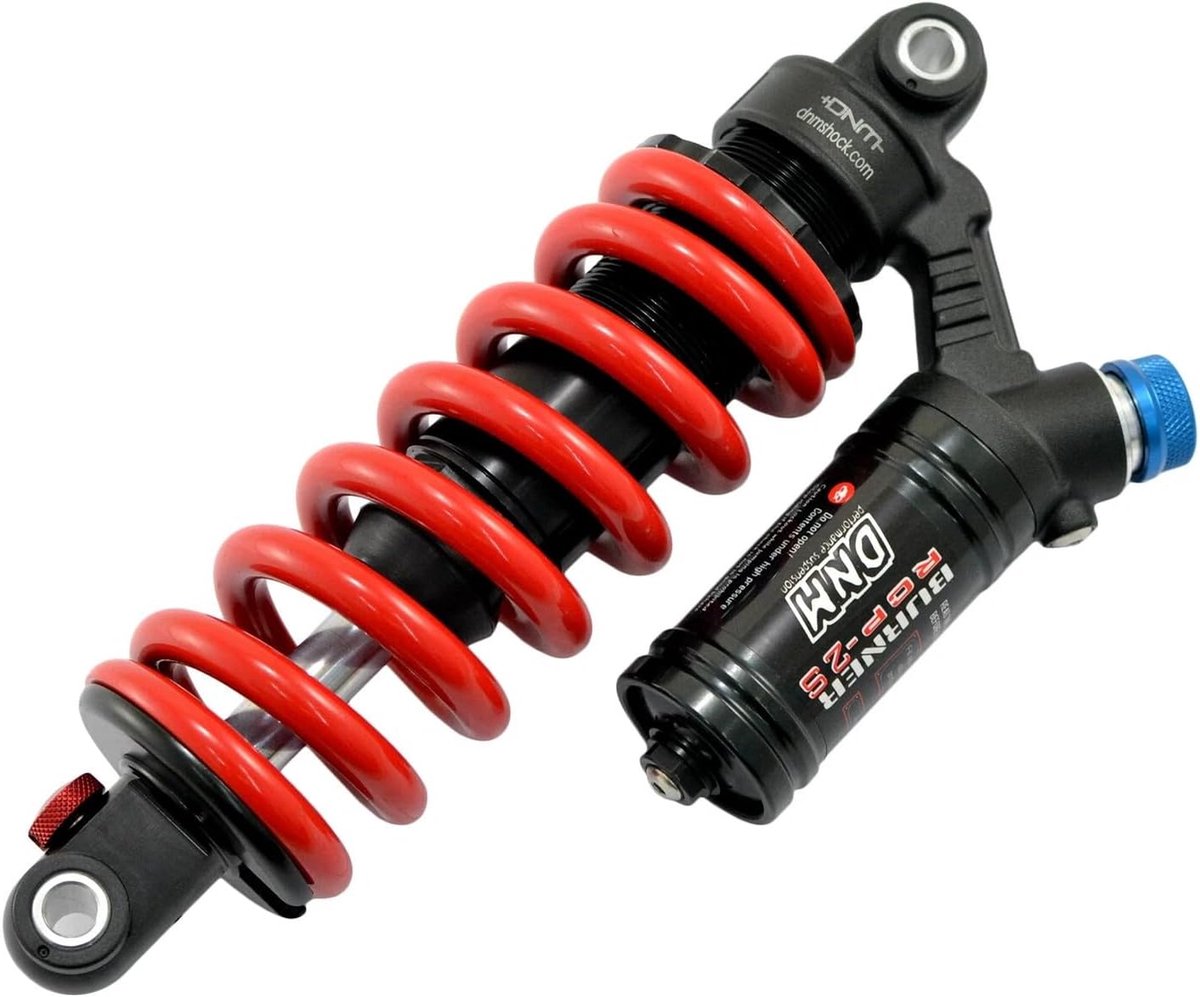 MTB DH Achtervering 200mm - Rode Veer - 550LB - Verbeter je ritcomfort - ShopVlot