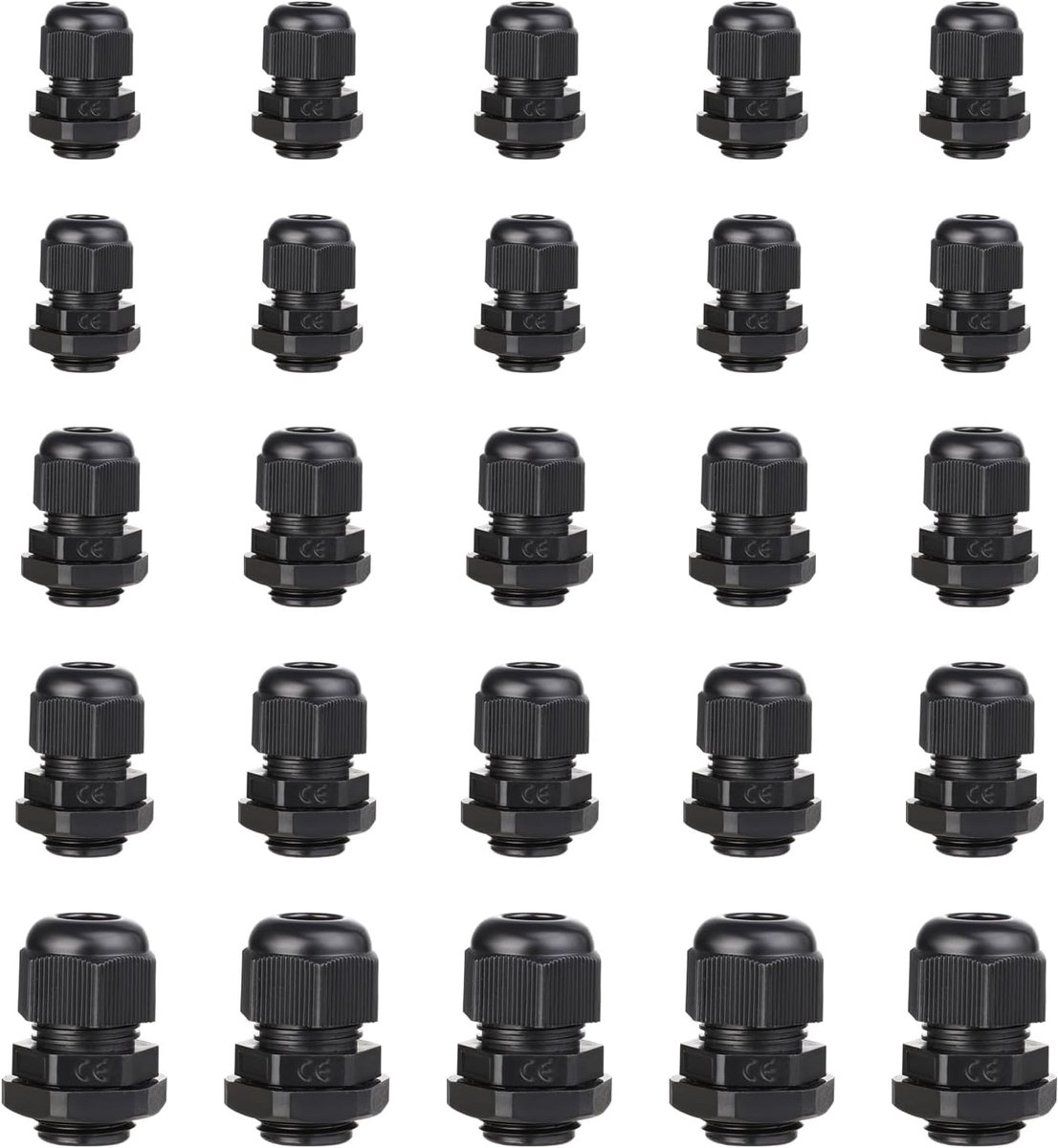 Kabeldoorvoeren Waterdicht 3-14mm - Kunststof Nylon - Verstelbare Sluitringen - Ideaal voor Buiten en Tuin - ShopVlot