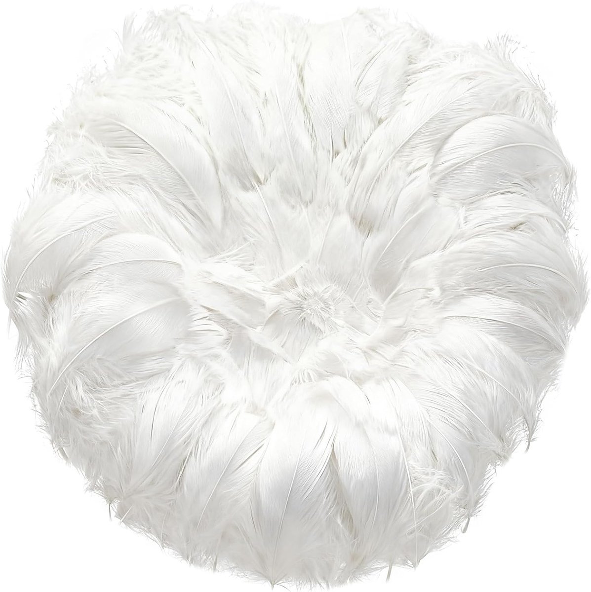 Knutselveren set van 200 - Natuurlijke ganzenveren - Decoratief - Perfect voor droomvangers en DIY-projecten - ShopVlot