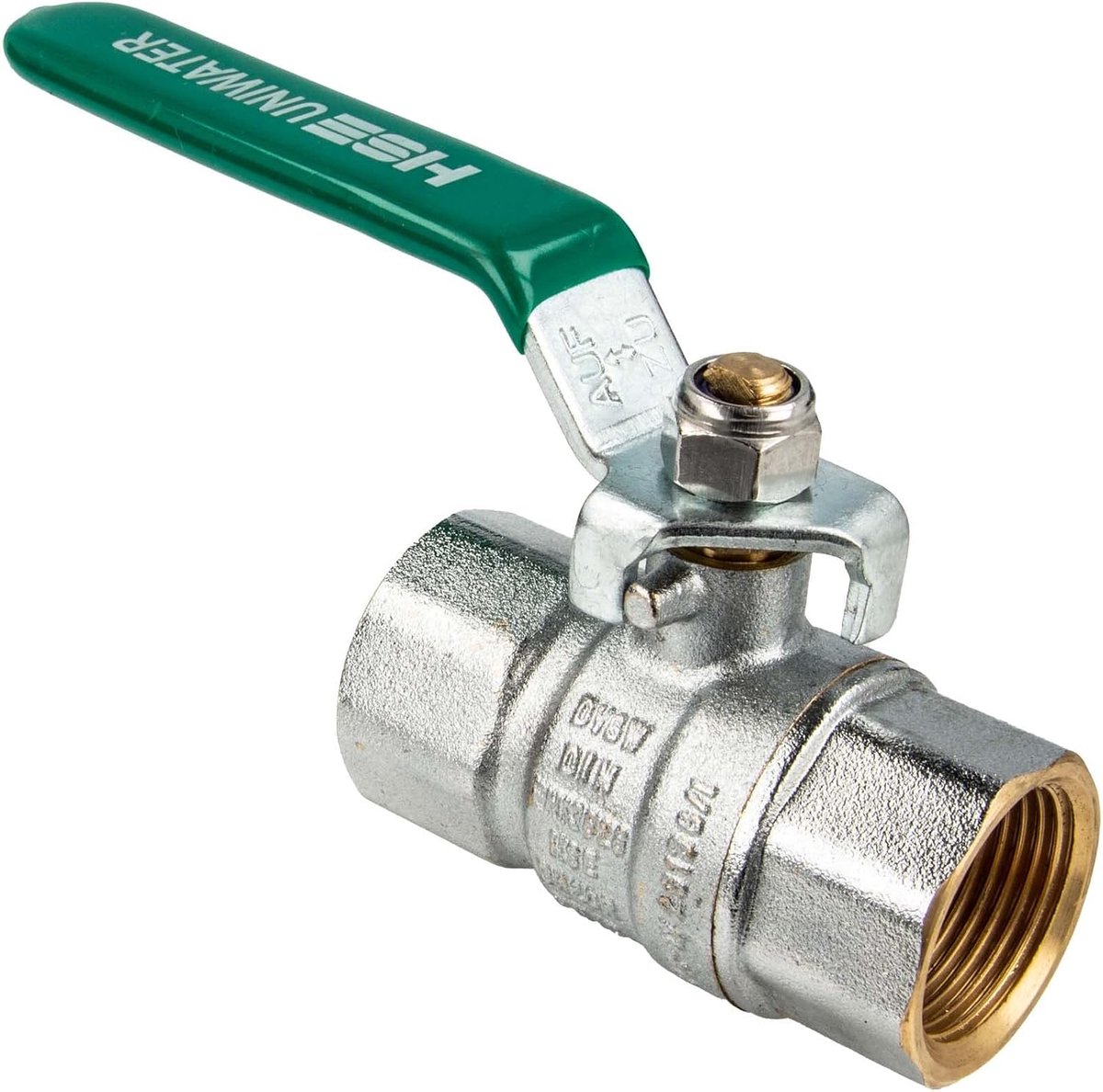 Kogelkraan 1493 - 1/2 inch - chroom - geschikt voor drinkwater - ShopVlot