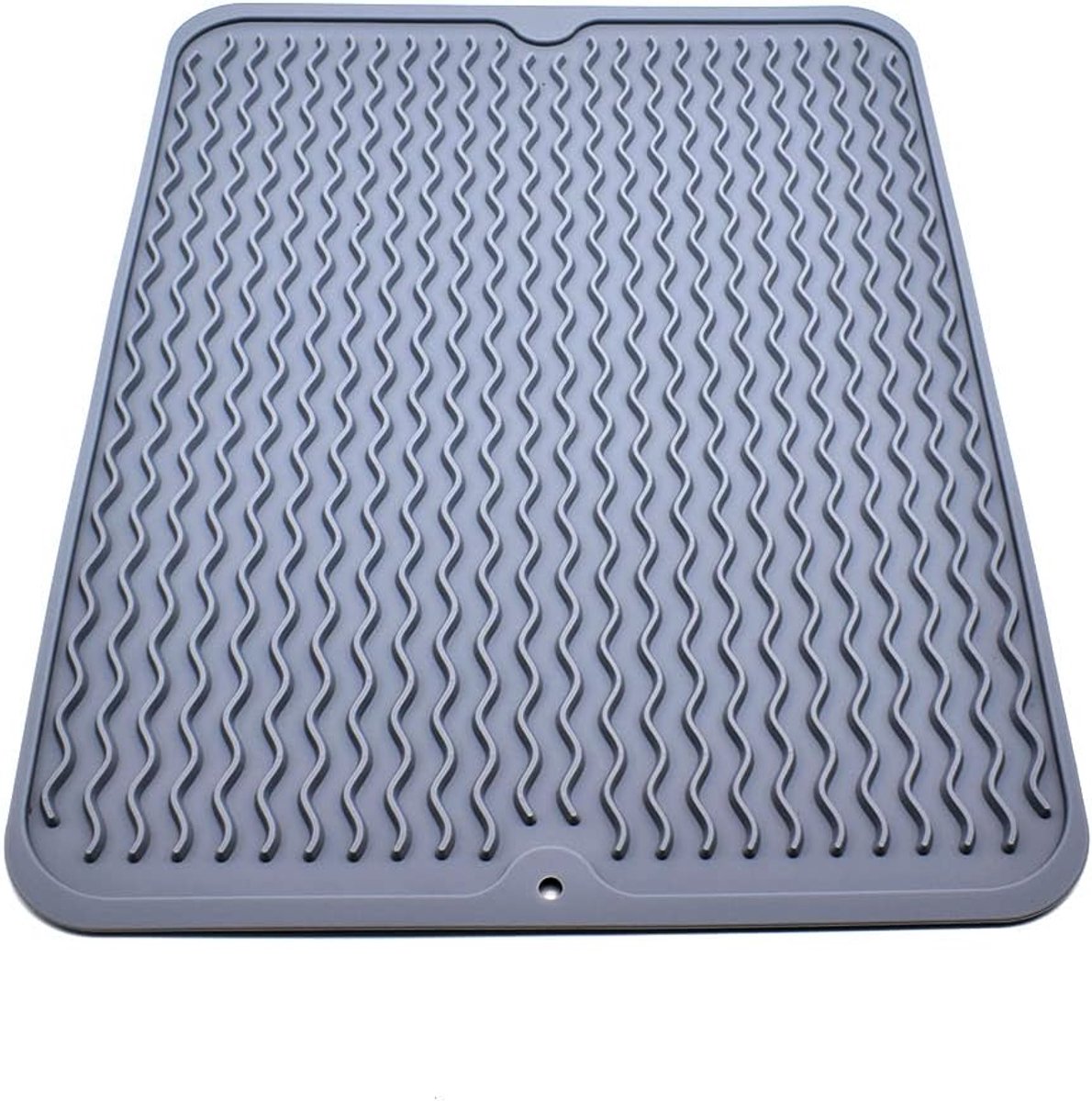 Afvoermat Silicone 40 x 30 cm - Vouwbare Droogmat - Hittebestendig en Antibacterieel - Ideaal voor Afwassen - ShopVlot