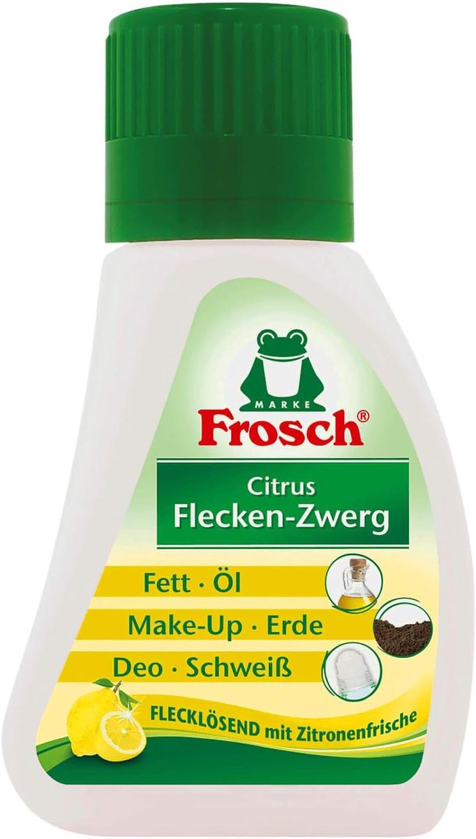 Vlekverwijderaar 75 ml - Citroenfris - Tegen vet, make-up, en deodorant - Effectieve voorbehandeling - ShopVlot