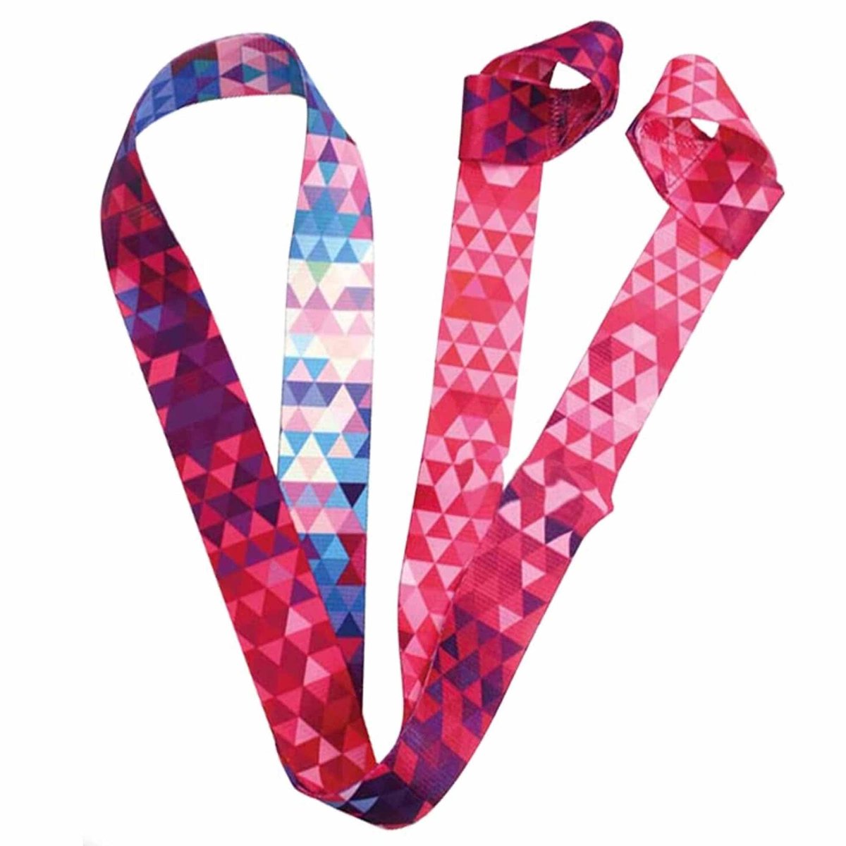 Yogamat draagriem verstelbaar 173 cm - elastische band - kleurrijk design - ideaal voor het vervoeren van je yogamat - ShopVlot