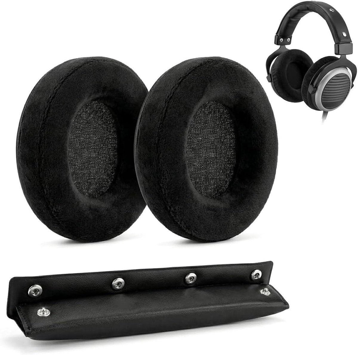 Pads compatibel met Beyerdynamic helmen - vervangend - 2 stuks - verbeterd comfort - ShopVlot