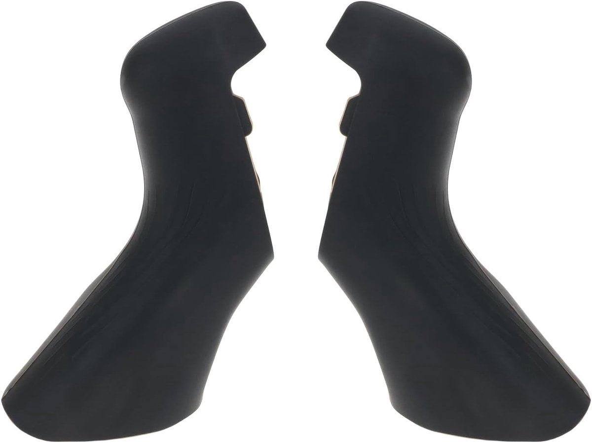 Crankcap silicone hoes voor Shimano 105 ST-R7170 Di2 - Zwart - Weerbestendig - Verbeterde grip - ShopVlot