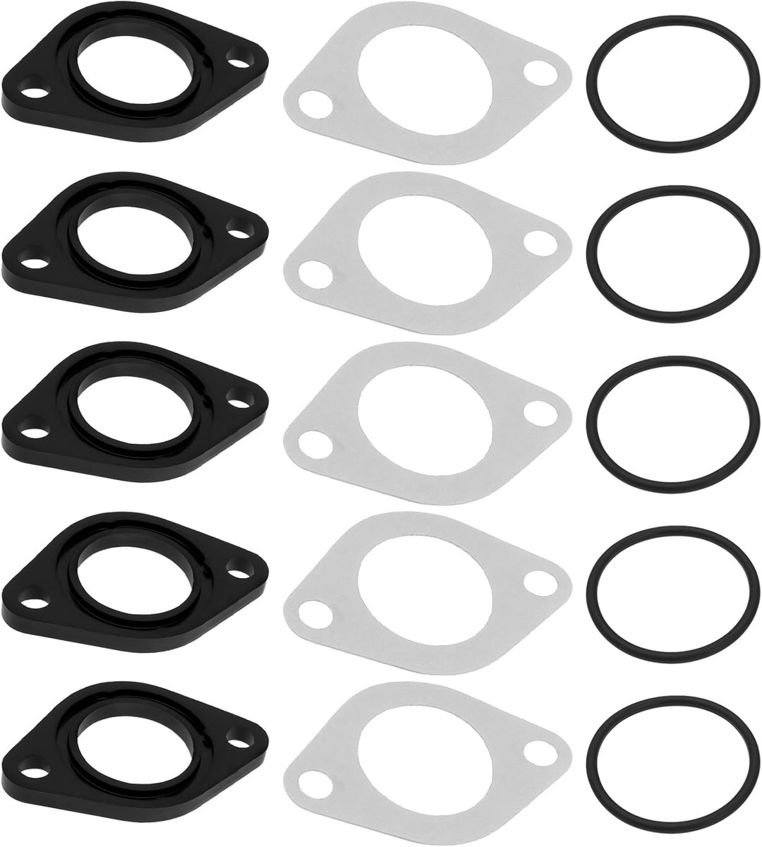 Motorcycle heat intake gasket kit 26mm - 5 sets - compatibel met pit bike 110cc 125cc - zorgt voor goede afsluiting - ShopVlot