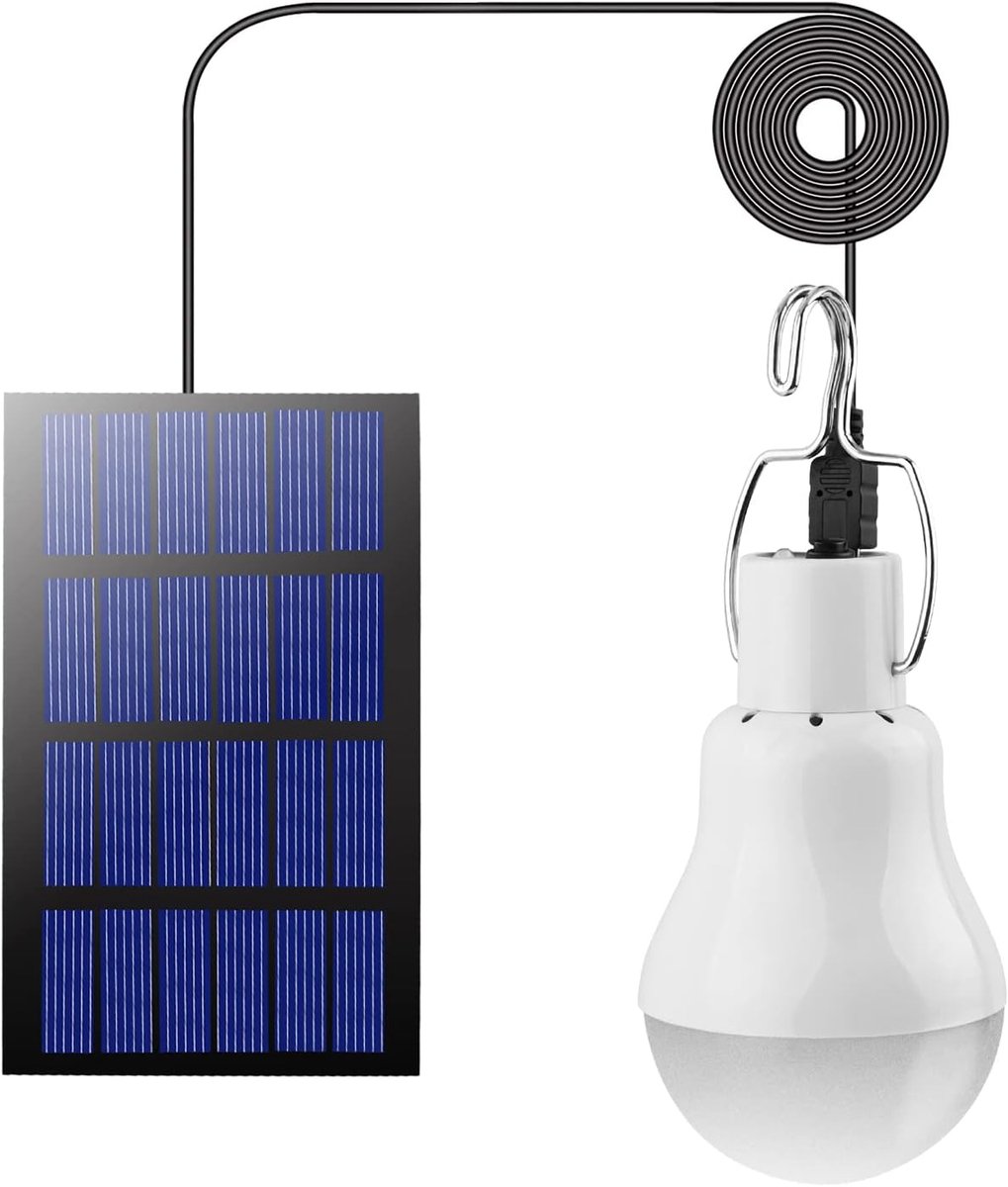 Hanglampen led op zonne-energie - 3W - voor buitenshuis - ideaal voor camping en trektochten - ShopVlot