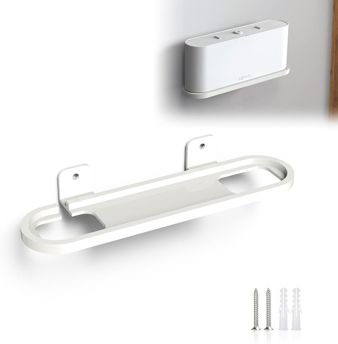 Wandbeugel voor Somfy TaHoma Switch - Robuuste metaalconstructie - Veilig en stabiel - Perfect voor thuis en kantoor - ShopVlot