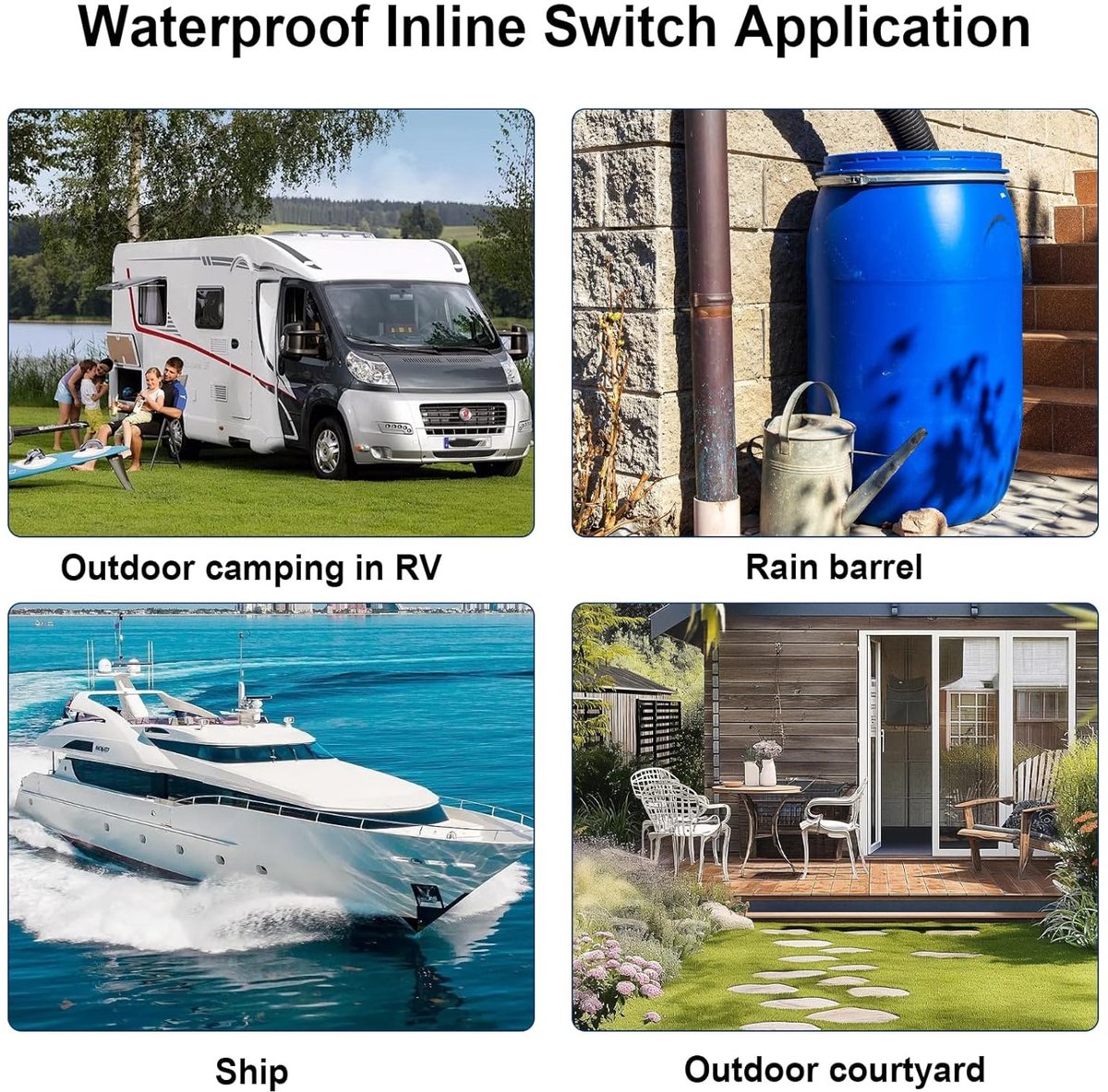 Intersliding doors 220 V 30 A - IP65 waterdicht - corrosiebestendig materiaal - betrouwbare stroomvoorziening - ShopVlot