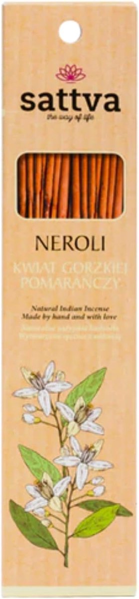 Wierookstokjes Neroli - Premium kwaliteit - Handgerold - Voor ontspanning en frisse sfeer - ShopVlot