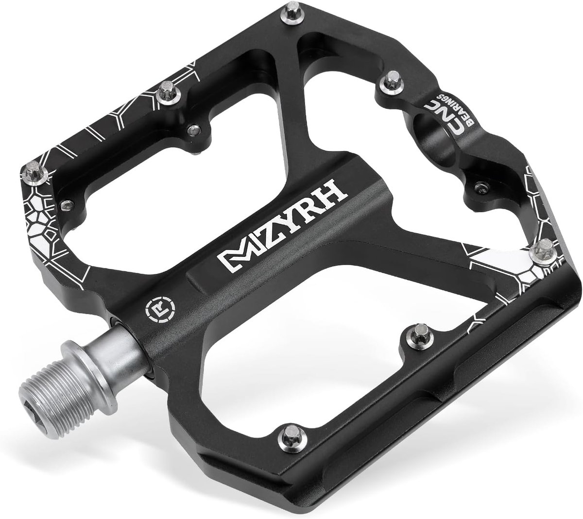 Fiets Pedalen 9/16 Inch - Lichtgewicht Aluminium Legering - Antislip met 3 Lagerpunten - Ideaal voor Mountainbikes - ShopVlot