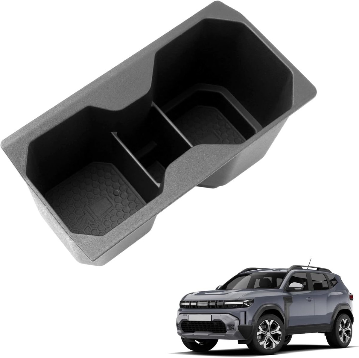 Cup Holder Dacia Duster 3 - Center Console Accessoire - Organiser voor 2024-2026 - Handig en praktisch - ShopVlot