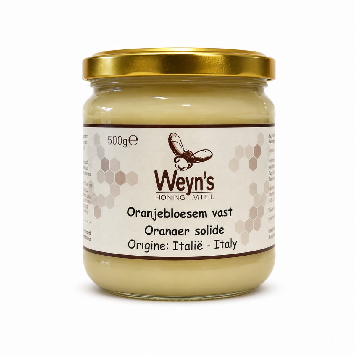 Oranjebloesemhoning - 500g - Weyn's - Honingpot