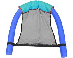 Opblaasbare Poolstoel - Zwemaccessoire Stoel - Ontspannen in Water - U-vorm Stabiliteit - 8.5 cm - Blauw