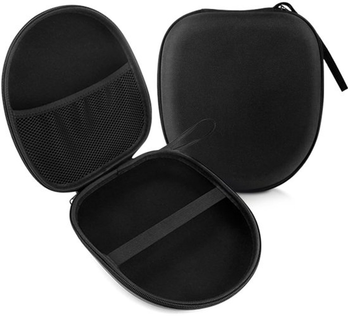 Case Hard Shell Grote Draagbare Hoofdtelefoon Case/Headset Reistas voor Sony MDR-100AP/XB650BT Hoofdtelefoon Tas (zwart)