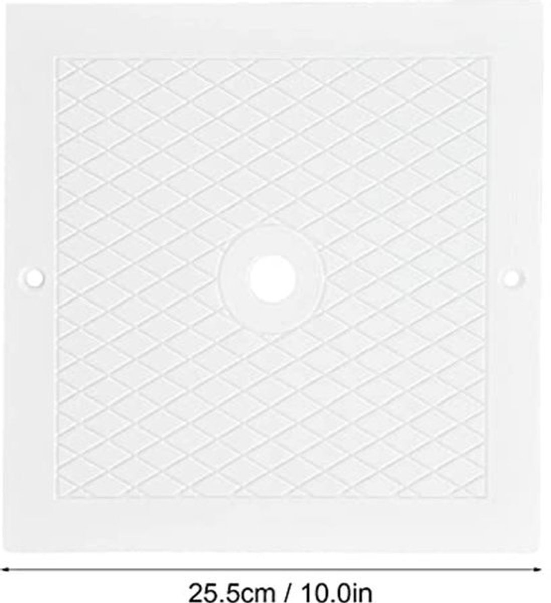 Zwembadskihoes 25,4 cm - Vierkant Schuimdeksel voor Spa-zwembaden - 2 Stuks