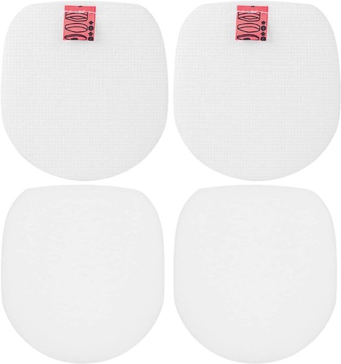 Vervangende filterset voor Shark draadloze stofzuigers - 5-pack - compatibel met IZ201 en IZ251 - reserveonderdeel vacuümschuim en viltfilters
