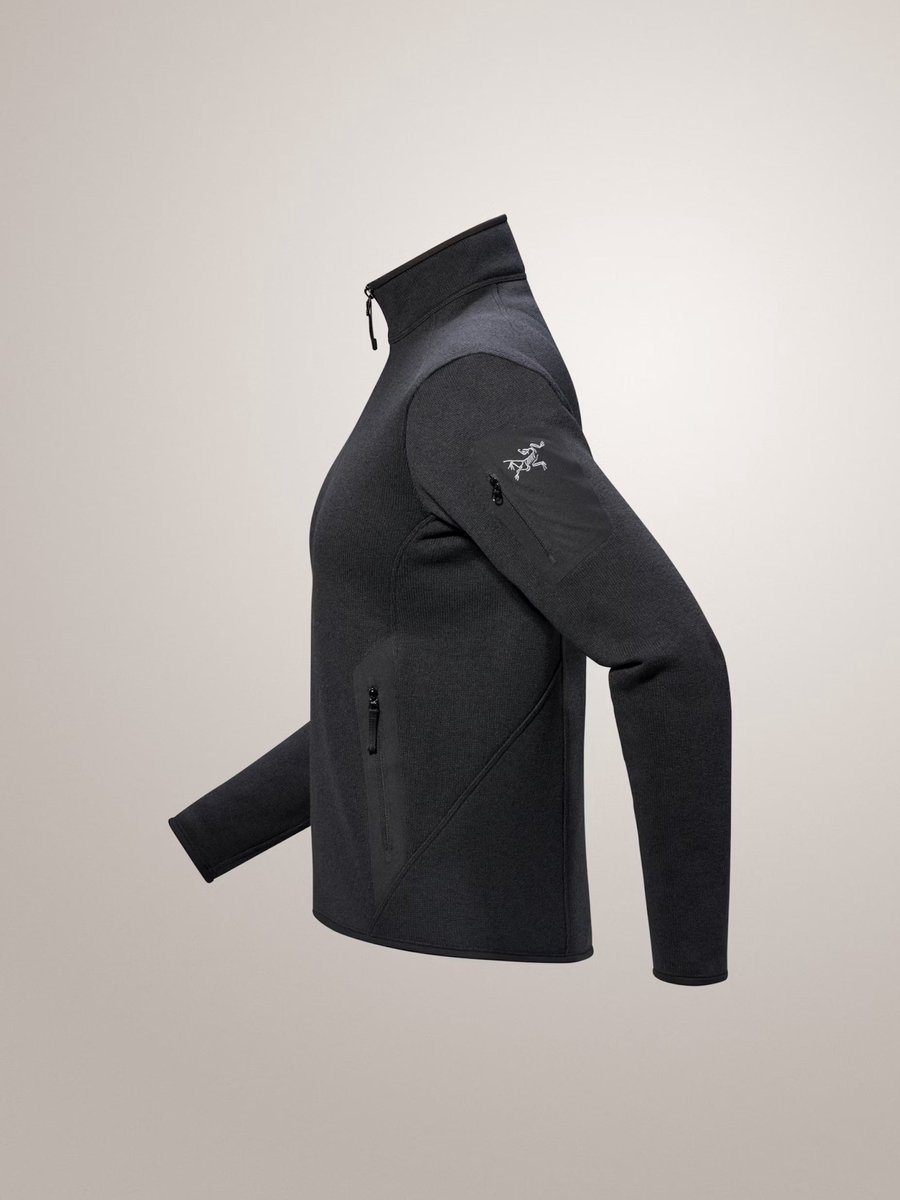 Arc’teryx covert cardigan w 25715 alpine rose S Zwart