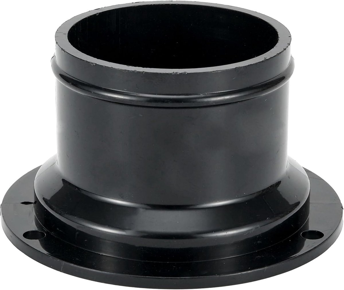 ABS Rechte Pijp Flens Connector voor Ventilatiekanalen, Vlotte Luchtbeweging (50mm)