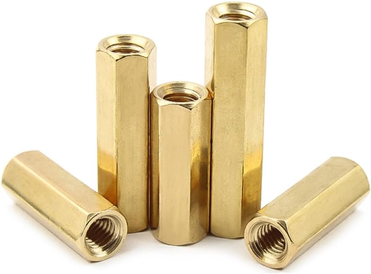 Hex Messing Afstandhouders voor PCB Moederbord, M4*35 mm,10 pcs