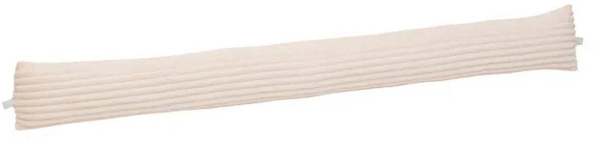 Atmosphera Deur Tochtrol - tochtwering rol deurstopper - wit - 90 x 12 cm - tochtstrip