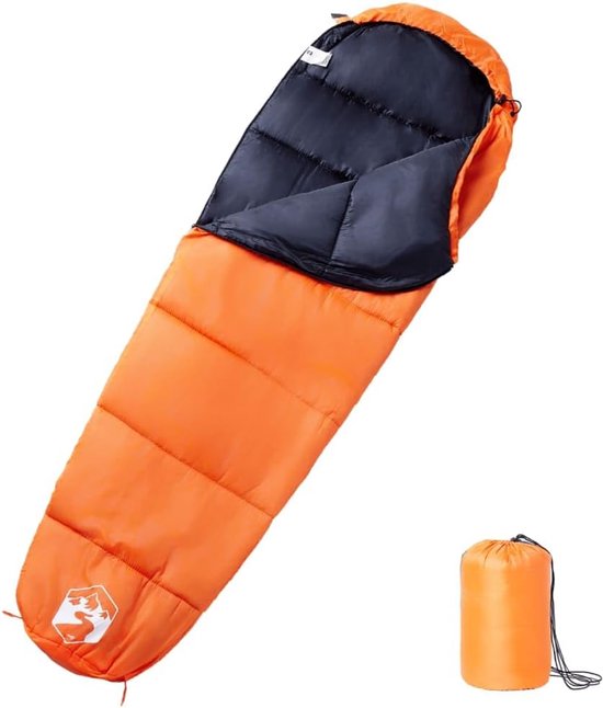 Mummieslaapzak - Kampeerslaapzak Volwassenen - Outdoor Avonturen - Waterdicht Vochtbestendig - 208 x 72 cm - Camouflage — afbeelding 4