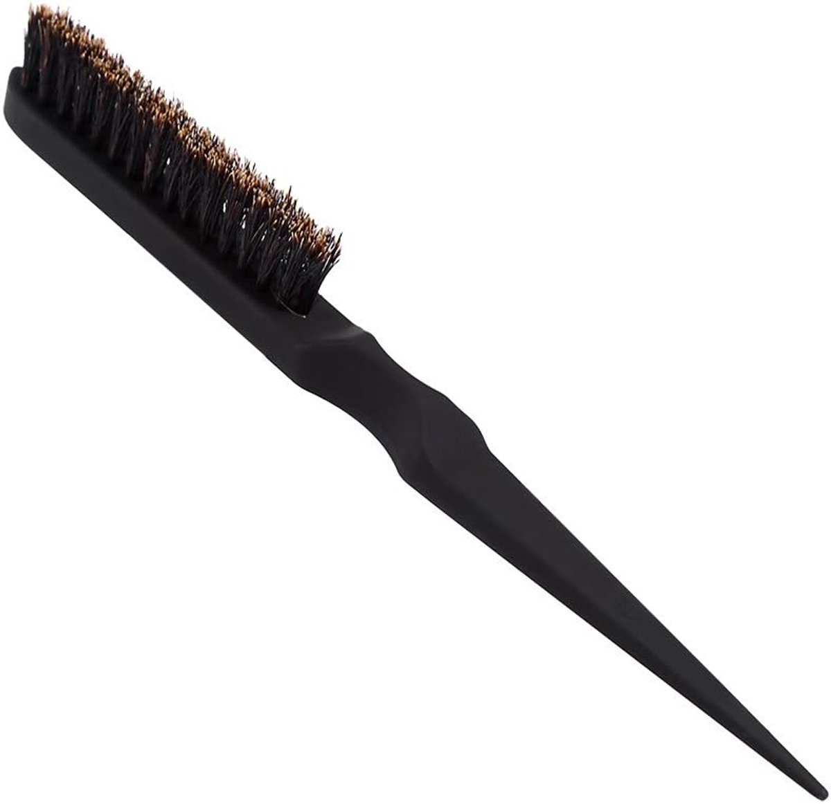 Back Kapsalon Borstel Lange en Korte Avond Make Up Kam Haarborstel voor Fijn Haar Plagen Tan (Zwart)