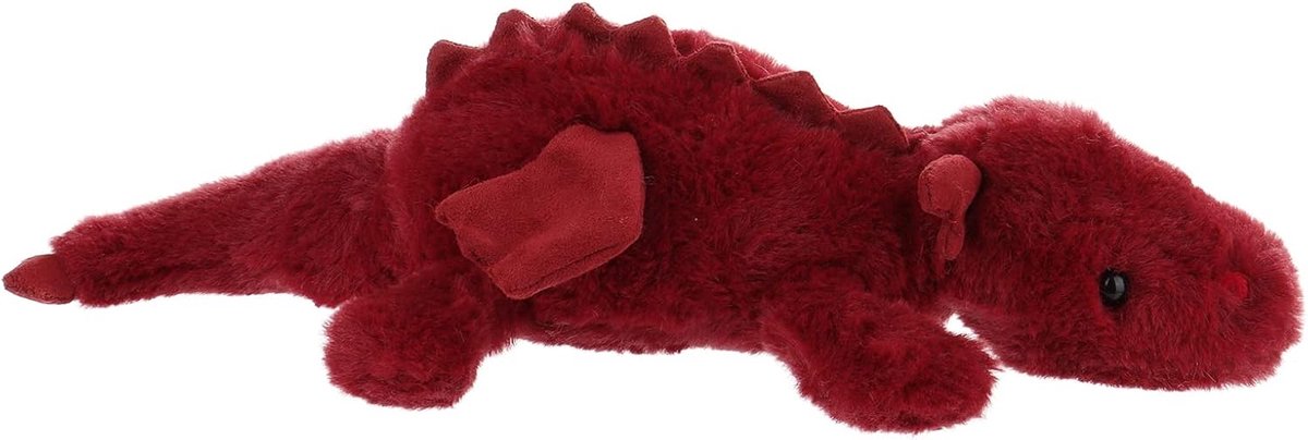 Lamb Plum Dragon pluche dier knuffeldier knuffeldier rood 28cm