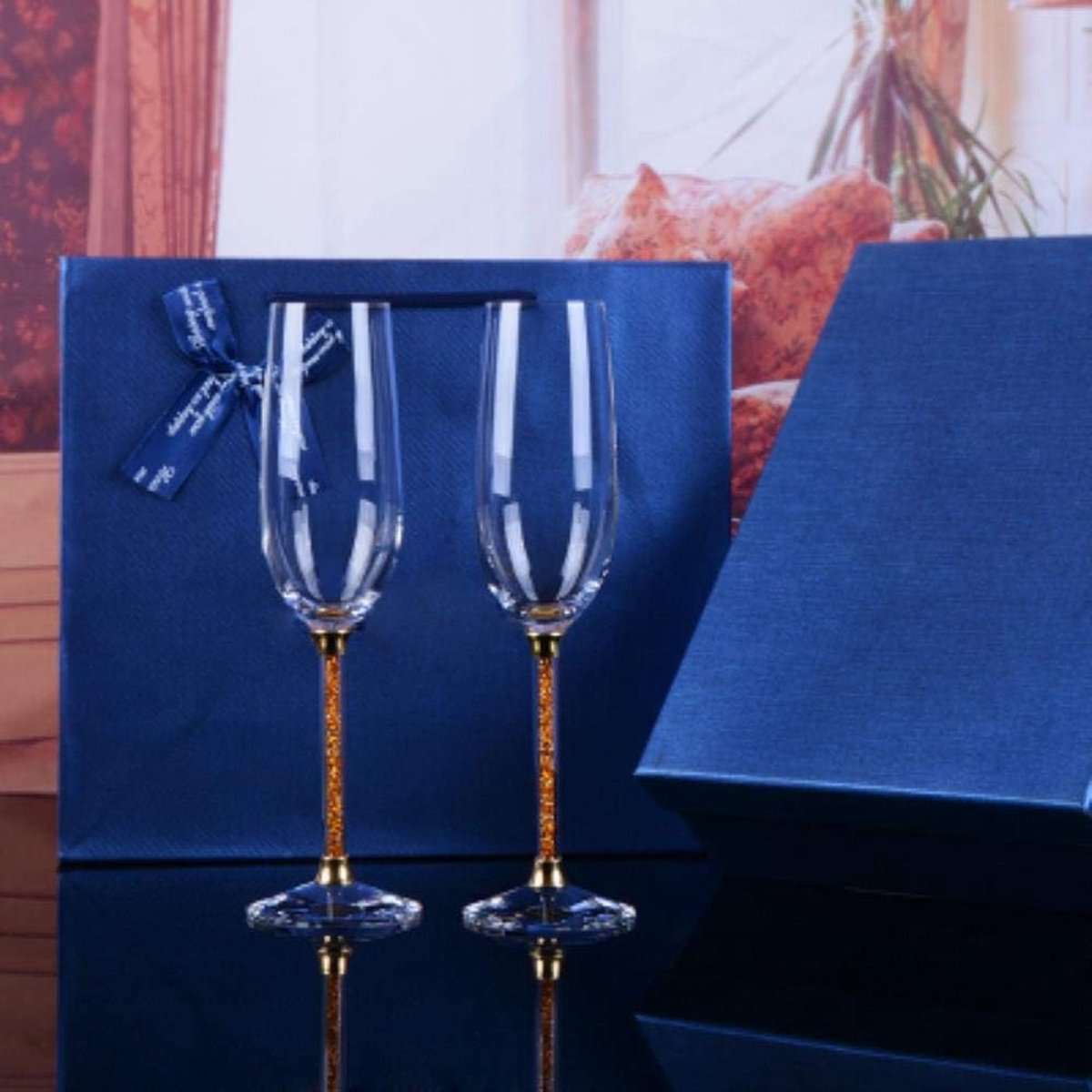 Champagne fluiten Bruiloft champagne glazen Champagne bekers Champagne coupe glazen Bruiloft fluiten bruiloft decoratie, Golden