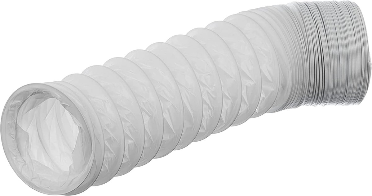 Ventilatieslang van pvc, flexibele slang, afvoerslang voor airconditioning, wasdroger, afzuigkap, diameter 100 mm / 3 m