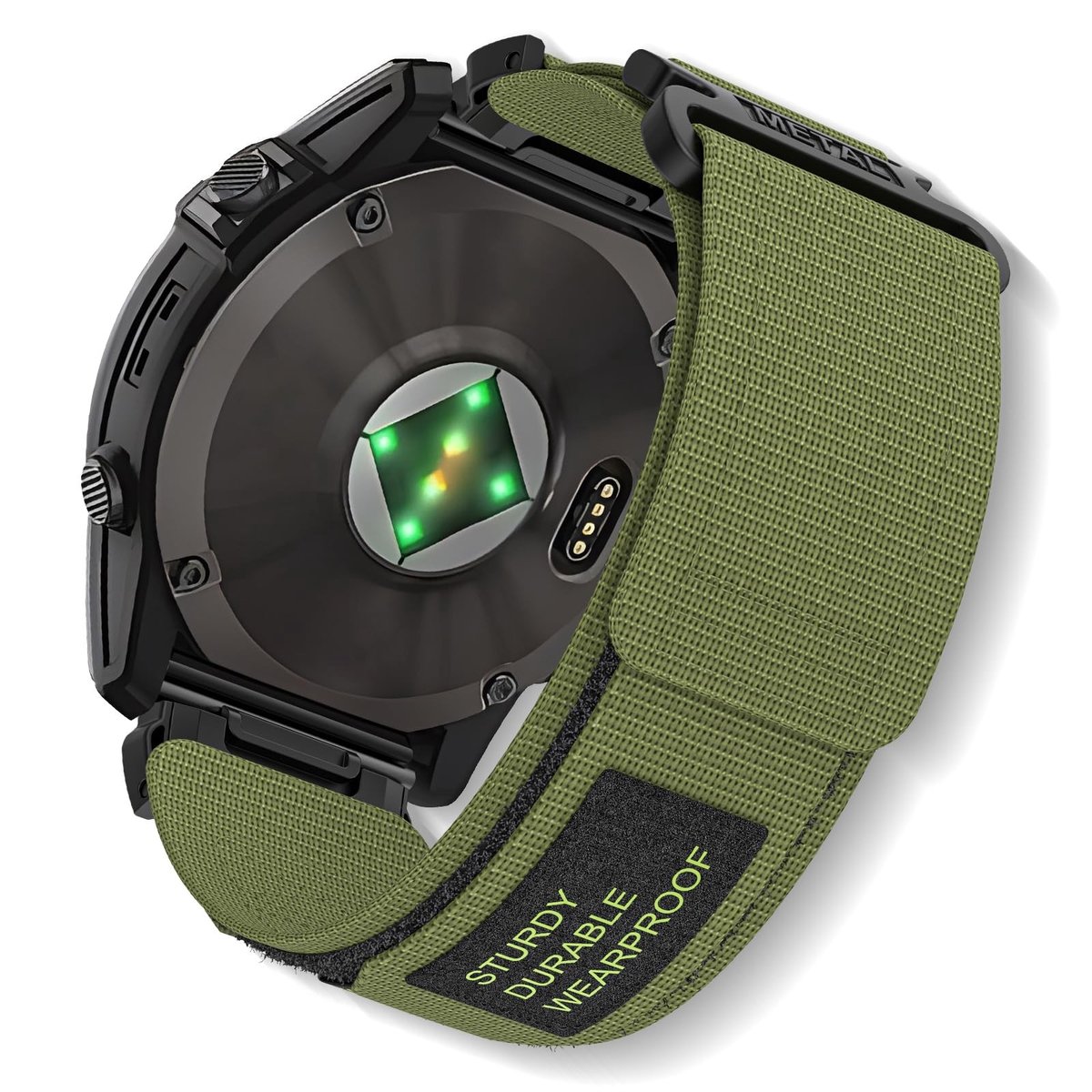 Elzusha - QuickFit 22 mm Nylon Sportband voor Horloge
