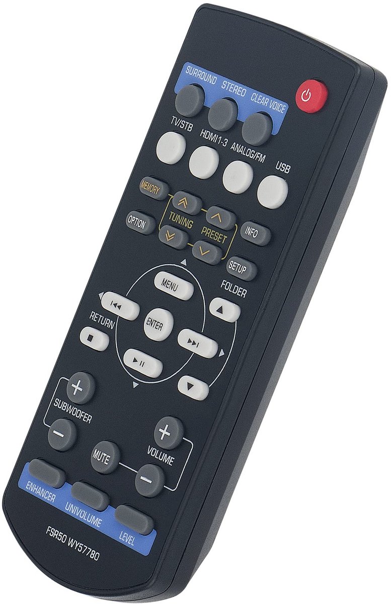Elzusha - Vervangende Afstandsbediening voor Home Theater System