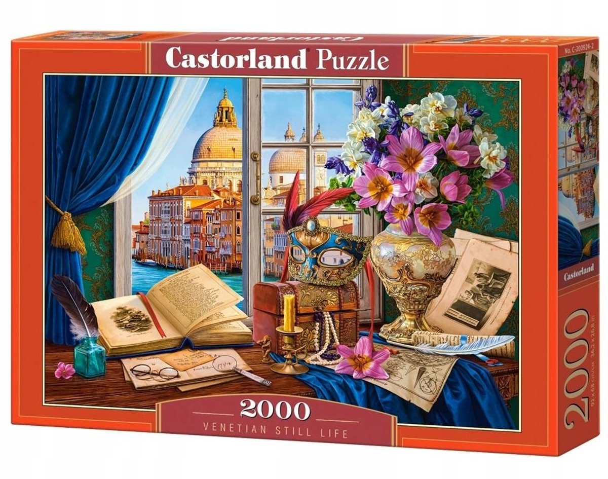 Castorland Puzzel 2000 Stukken - Venetiaanse Stilleven