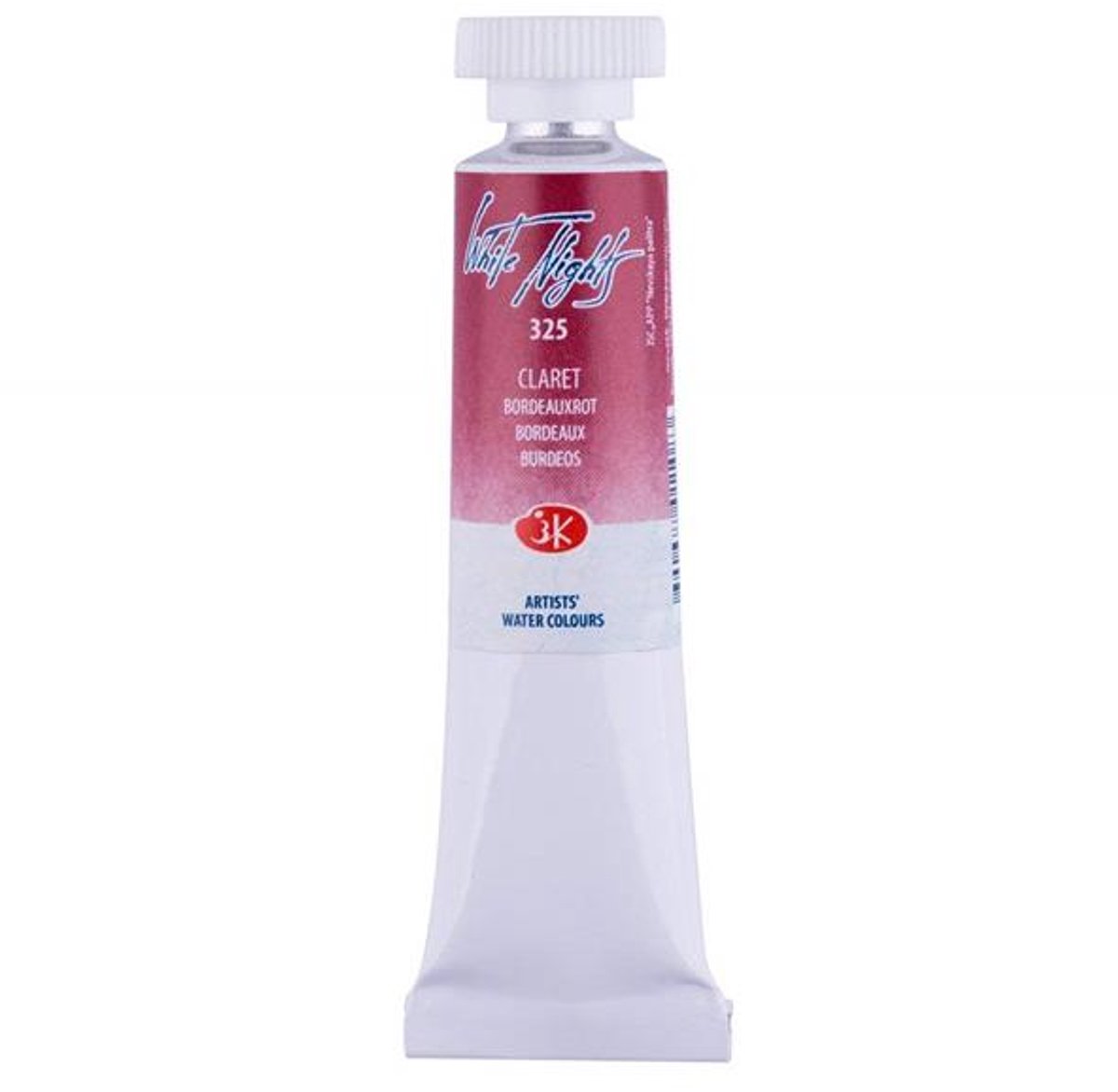 White Nights Watercolour 10 ml. - Claret
